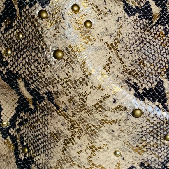 RARE⚡️COACH Limited Edition Hamptons Embossed Python Turnlock Hobo - Picture 14 of 16